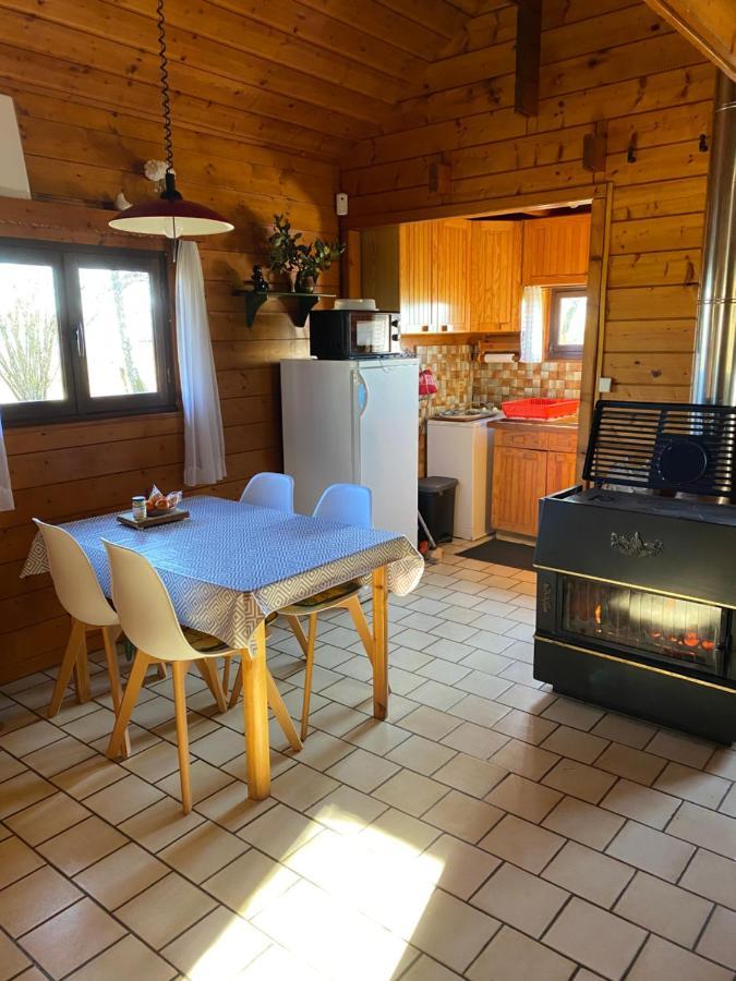 Maison 2 Chambres Proche Dijon Chalet Niche Dans La Nature Saint-Maurice-sur-Vingeanne المظهر الخارجي الصورة